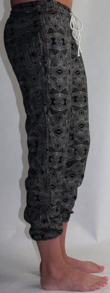Roxy-Harem-Pants-Black-White-Side