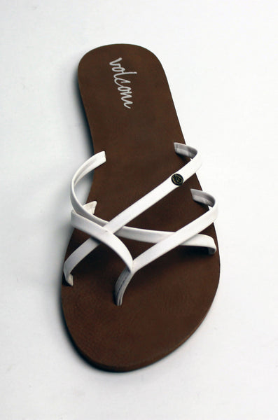Volcom-new-school-sandals-white-top-view